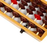 Ábaco japonés (soroban) con mecanismo de reinicio automático