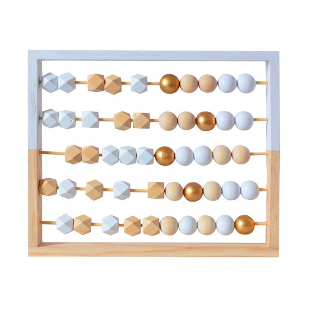 Grand boulier en bois - design scandinave - blanc