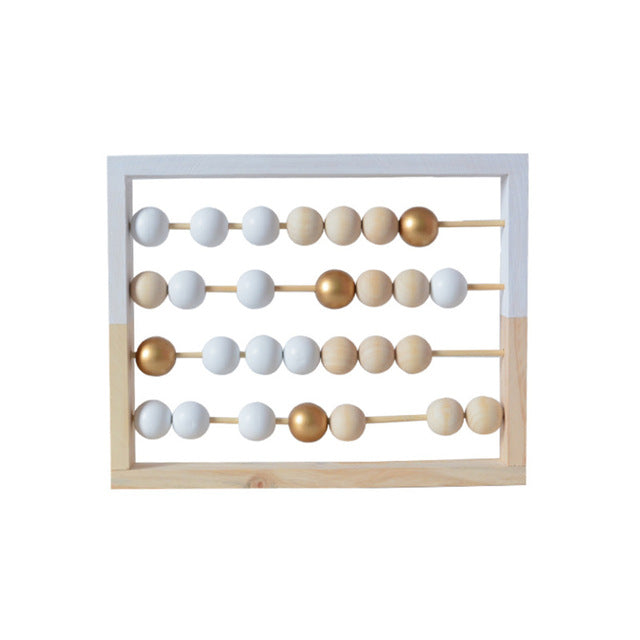 Boulier en bois scandinave