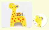 Holz-Abakus Giraffe - Xylophon