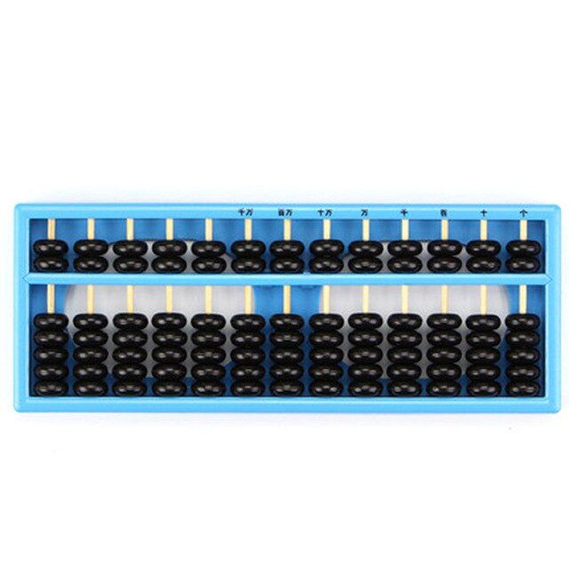 Boulier chinois - 13 rangées - bleu