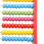 Boulier en bois (petite taille)- 10 rangées (rouge)