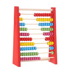 Boulier en bois (petite taille)- 10 rangées (rouge)