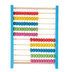 Boulier en bois (petite taille) - 10 rangées (bleu)