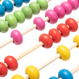 Boulier en bois (petite taille) - 10 rangées (bleu)