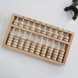 Boulier chinois en bois de 10 colonnes