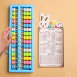 Abaco cinese colorato con sistema di azzeramento