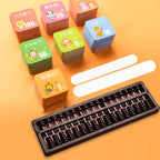 Boulier chinois coloré avec système de remise à zéro
