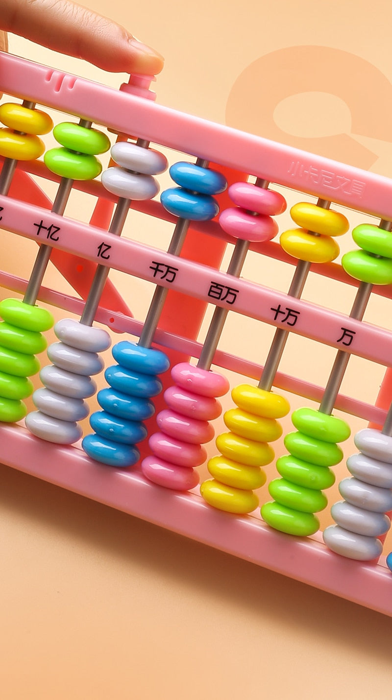 Boulier chinois coloré avec système de remise à zéro