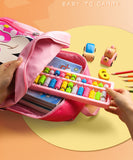 Abaco cinese colorato con sistema di azzeramento