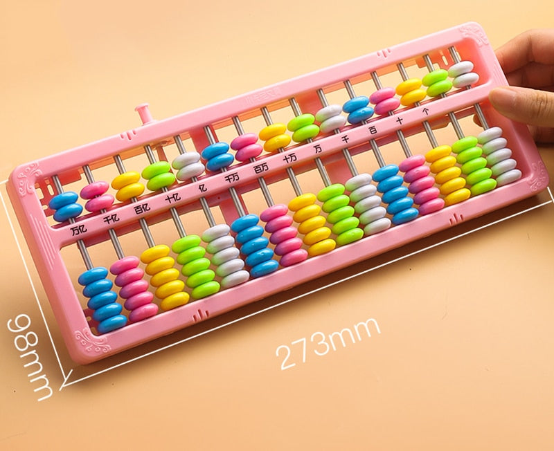 Boulier chinois coloré avec système de remise à zéro