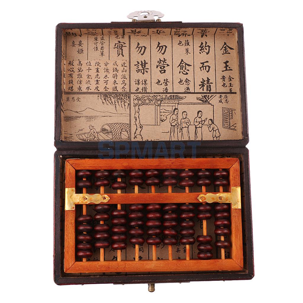 Boulier chinois vintage 9 rangées